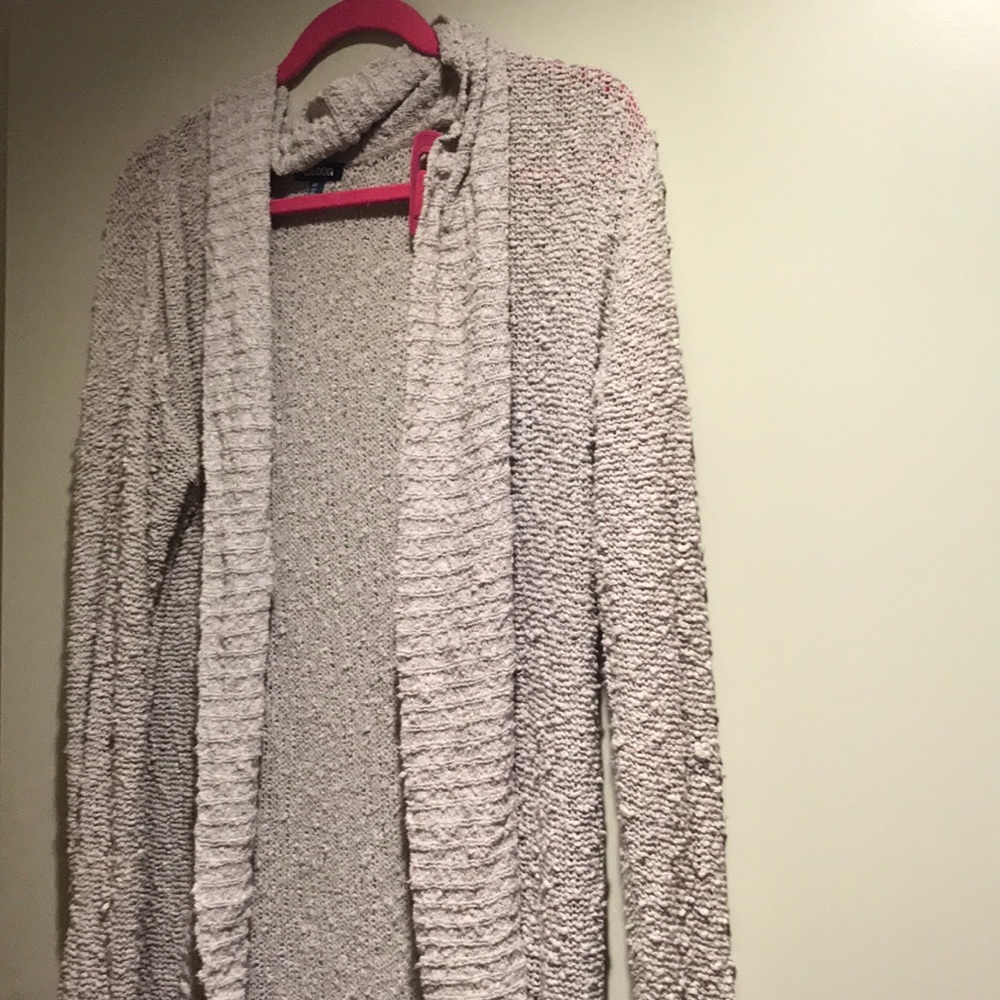 Taupe cardigan